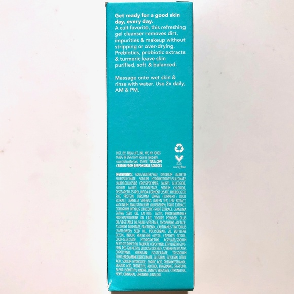 TULA Skin Care The Cult Classic Purifying Face Cleanser 1 oz / 30 mL travel size - Picture 4 of 8